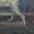 Late 20th Century Vintage Oil Painting of a Hunting Hound Dog in Landscape Scene - Framed Art For Sale - Image 5 of 11
