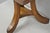 Wood Vintage Mid Century Modern Mahogany Adolf Loos Theban Style Tripod Saddle Stool For Sale - Image 7 of 17