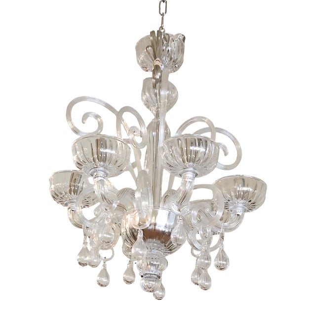 1990s Contemporary Murano Chandelier For Sale
