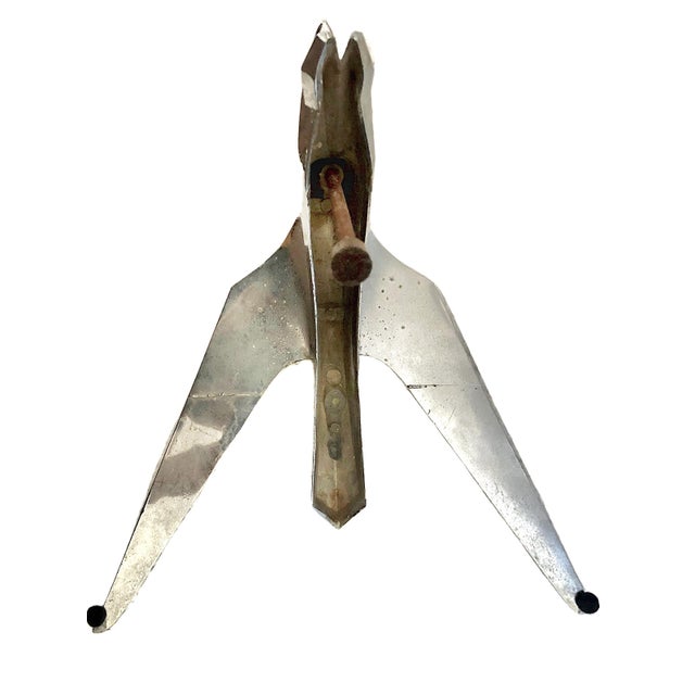 Mid-Century Modern “Flying Eagle” Hood Ornament Presented as Decorative Sculpture For Sale - Image 10 of 10