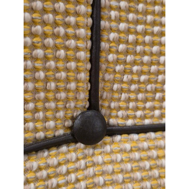 Swedish Modern Wingback Chair with Leather Details, 1940s For Sale - Image 13 of 14