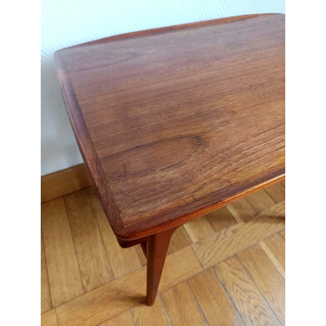 Wood Coffee Table by Arne Hovmend-Olsen for Magens Kold, Denmark, 1960 For Sale - Image 7 of 16