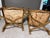 Vintage Spanish Revival Leather Wingback Chairs For Sale - Image 11 of 12