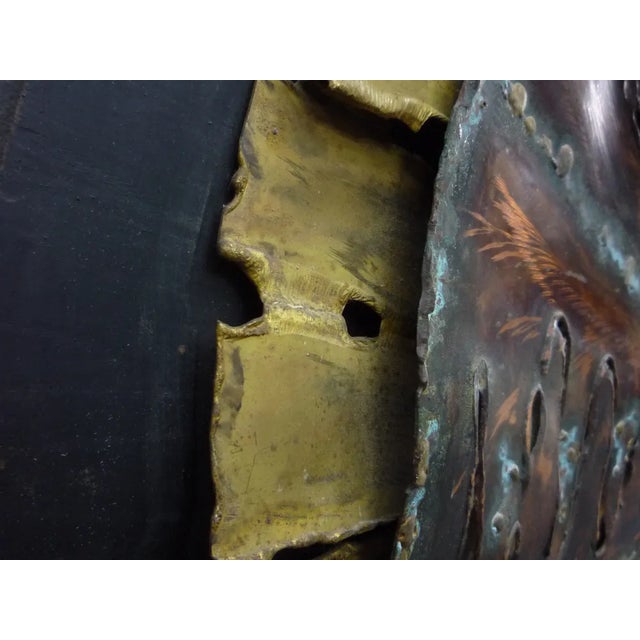 Decorative Copper Wall Artwork, 1970s For Sale - Image 9 of 10