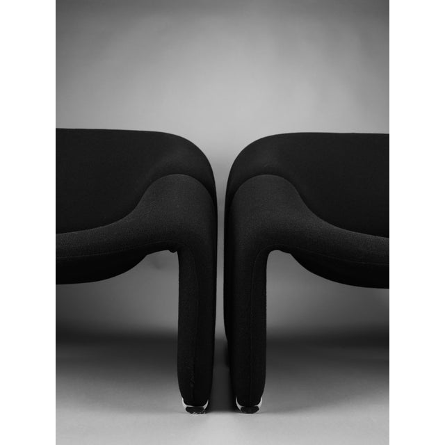 Mid-Century Modern Sculptural F598 Groovy M Easy Chair by Pierre Paulin for Artifort, Netherlands, 1972 For Sale - Image 3 of 15