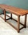 Farmhouse Vintage Therien Studios Rustic Plank Console Table For Sale - Image 3 of 18