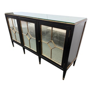 Century Furniture Barrington Mirror Door Sideboard For Sale