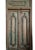 Antique Doors Mid Century Teak Exterior Door With Frame 94.5x45.5 For Sale - Image 4 of 12
