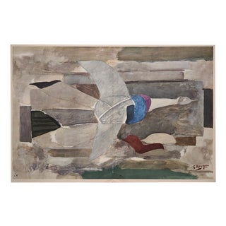 Georges Braque, Bird, Original Lithograph, 1955, 1955, Lithograph For Sale