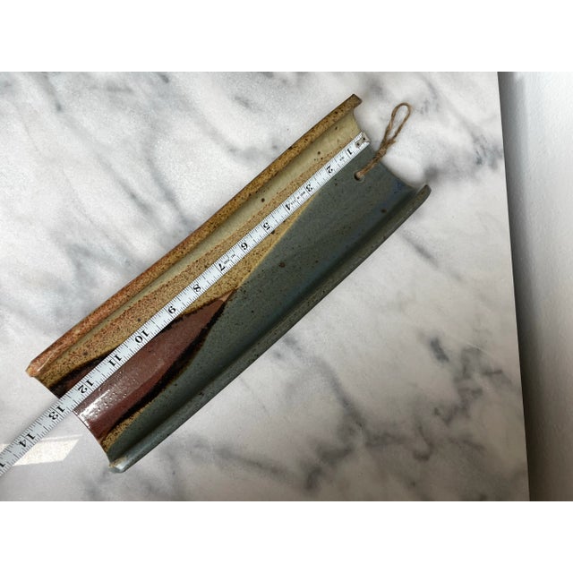 Mid 20th Century Studio Ceramic Baguette Bread Form For Sale In Seattle - Image 6 of 8