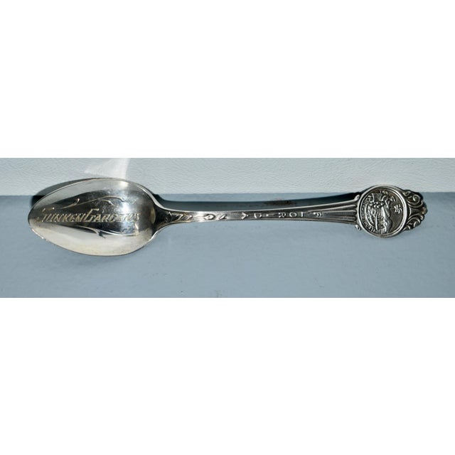 Antique Florida Sterling Silver Collectors Spoon For Sale In Philadelphia - Image 6 of 10