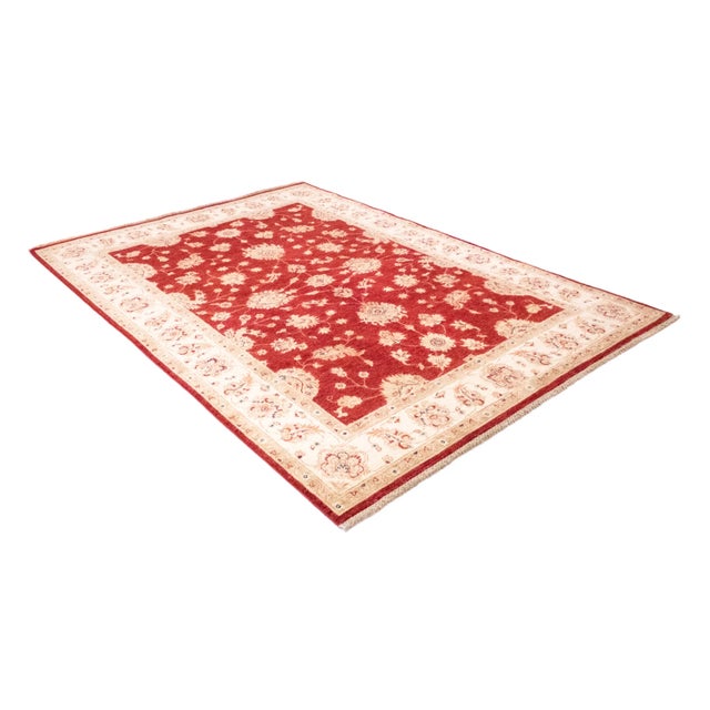 Ziegler rug | Size: 245 x 177 cm | Knot density: approx. 200.000 knots/m² | Material: Wool | Condition: Good | Origin:...