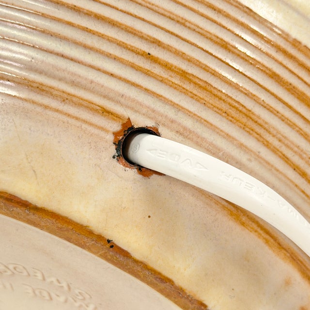 Art Deco Stoneware Model 3154 Table Lamp by Anna-Lisa Thomson for Upsala Ekeby, Sweden, 1930s-1940s For Sale - Image 10 of 11