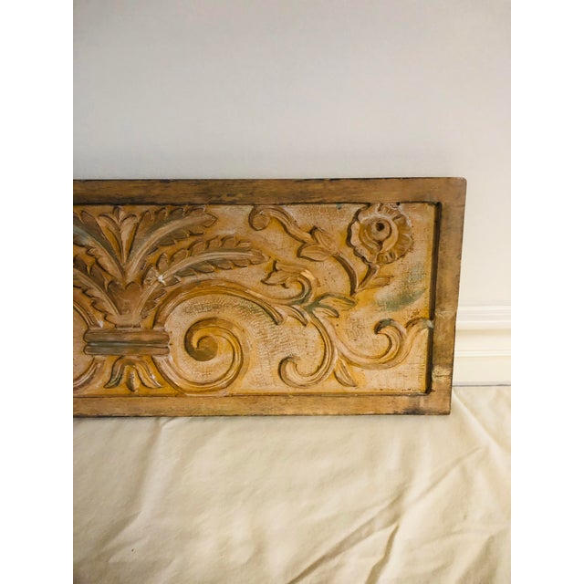 Carved Wood Wall Hanging Chairish