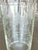 Vintage Regency Etched Glass Vase For Sale In West Palm - Image 6 of 7