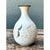Off-white Vintage Studio Pottery Speckled Vase For Sale - Image 8 of 12