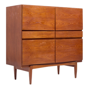 Kofod Larsen for Faarup Møbelfabrik Mid Century Danish Teak Credenza Cabinet
