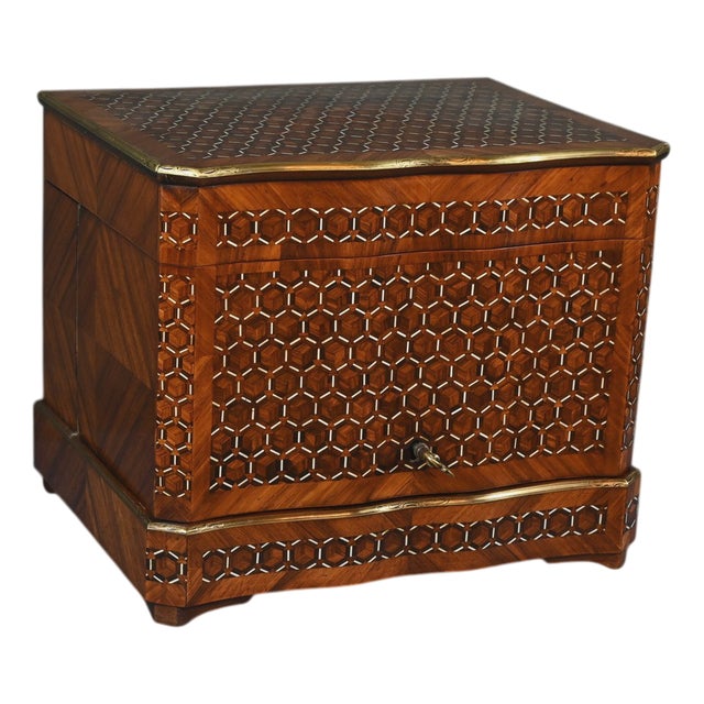 Mid-19th Century Napoleon III Marquetry Liqueur Cellar For Sale