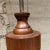 Mid-Century Modern 1950s Sculptural Table Lamps Solid African Mahogany For Sale - Image 3 of 11