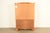 Stickley Style Mission Oak Arts & Crafts Lighted Breakfront Bookcase Cabinet For Sale - Image 16 of 18