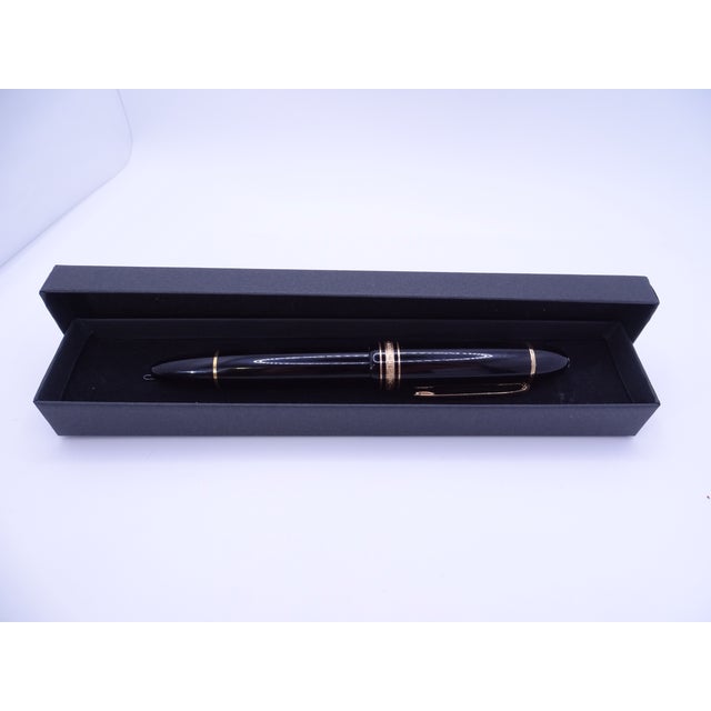 1980s Meisterstuck 149 Fountain Pen in 14k Gold from Montblanc, 1980s For Sale - Image 5 of 18