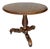 19th Century French Walnut Louis Philippe Pedestal Table For Sale