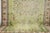 Green 1970s Vintage Turkish Handmade Wool Cotton Green Area Rug For Sale - Image 8 of 13