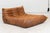 Togo Chaise Lounge in Pine Leather by Michel Ducaroy for Ligne Roset, 1974 For Sale - Image 10 of 18