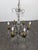 Vintage Crystal 6-Light Chandelier For Sale - Image 4 of 8