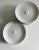 Modern 1990s Mikaela Dorfel Mono Germany Gemiini Porcelain Saucers/Bread+Butter Plates - Set of 12 For Sale - Image 3 of 6