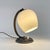 Vintage Art Deco German Table Lamp in Burnished Brass and Opaline Glass, 1930s For Sale - Image 4 of 17