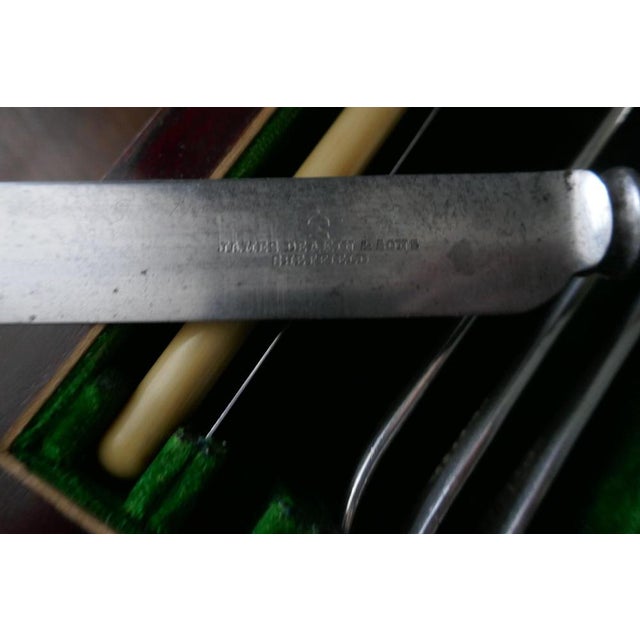 Edwardian Cutlery Canteen in Mahogany by James Deakin, 1900 For Sale - Image 12 of 13