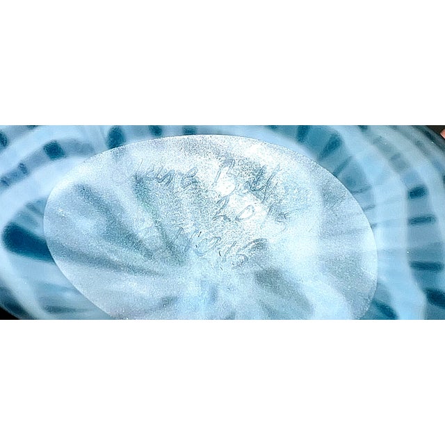 Glass Clare Belfrage Hand Blown Vase For Sale - Image 7 of 7