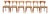 Teak Peter Dining Chairs by Niels Koefoed for Koefoeds Hornslet, Set of 6 For Sale