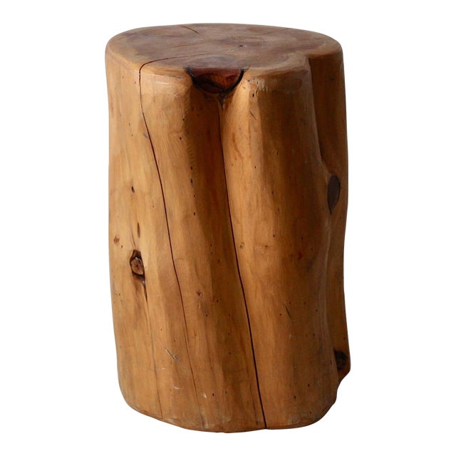 Natural Wood Stump Side Table or Stool Chairish