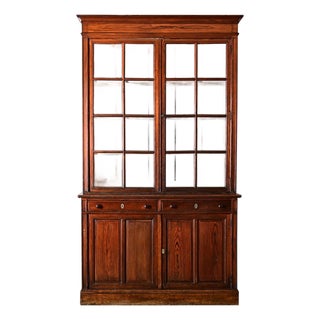French 19th Century Pine Bibliotheque For Sale