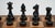 English Staunton Weighted Chess Set with Box and Board, 1890s, Set of 34 For Sale - Image 10 of 18