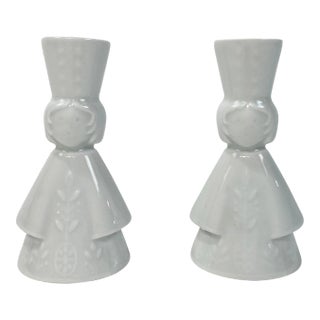 Vintage Haviland Limoges Ceramic Salt and Pepper Shakers For Sale