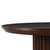 Made from mahogany with a warm Walnut Finish, its smooth round top has a subtle beveled edge that highlights the table’s...
