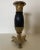 English Vintage Late 19th Century Solid Brass and Black Candlestick For Sale - Image 3 of 8