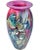 Contemporary Vintage Hand-Blown Colorful Glass Art Vase For Sale - Image 3 of 10
