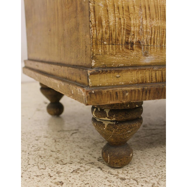 Antique American Paint Decorated Blanket Chest For Sale - Image 10 of 13