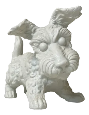 Scottish Terrier Figurine in Porcelain from Schaubach Kunst, 1950s