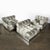 Mid-Century Harvey Probber 4-Piece Deep Tufted Modular Sofa in Platinum Velvet For Sale - Image 15 of 17