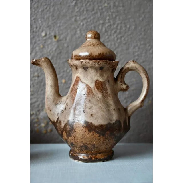 Coffee Service from Vallauris, France, 1960s, Set of 13 For Sale - Image 10 of 11