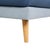 Tyme Fabric & Wood Corner Sofa in Blue from MYCS For Sale - Image 4 of 14