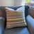 Mid-Century Modern Multi-Color Gingham Check Throw Pillows: A Pair For Sale - Image 3 of 5