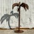 Vintage Monumental Patinated Metal Palm Tree For Sale In West Palm - Image 6 of 8