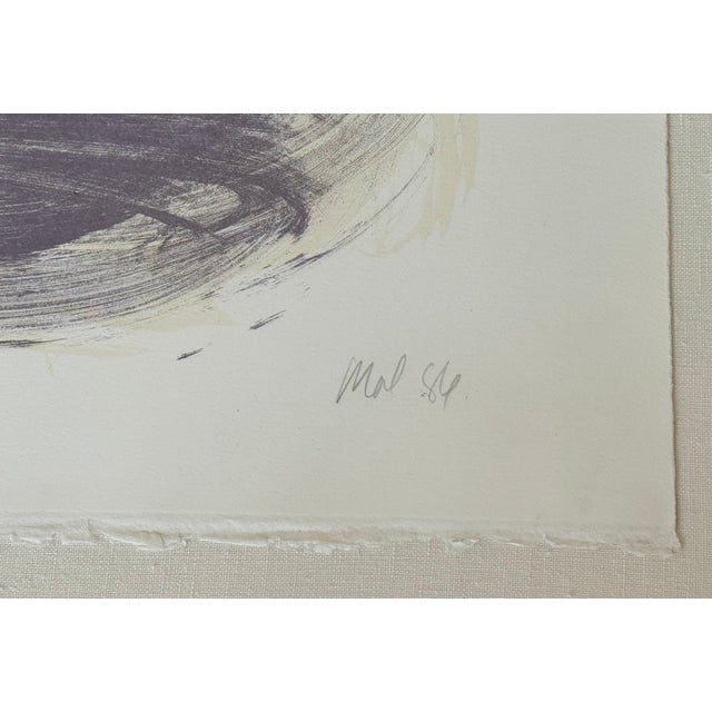 Contemporary Mark Lere (American B. 1950), Signed Lithograph Entitled “Gullet” 1986 For Sale - Image 3 of 16