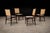 Mid-Century Modern Brazilian Modern Set of Four Rosewood & Cane Dining Chairs by Celina, Brazil, 1960s - Lot 564B For Sale - Image 3 of 16